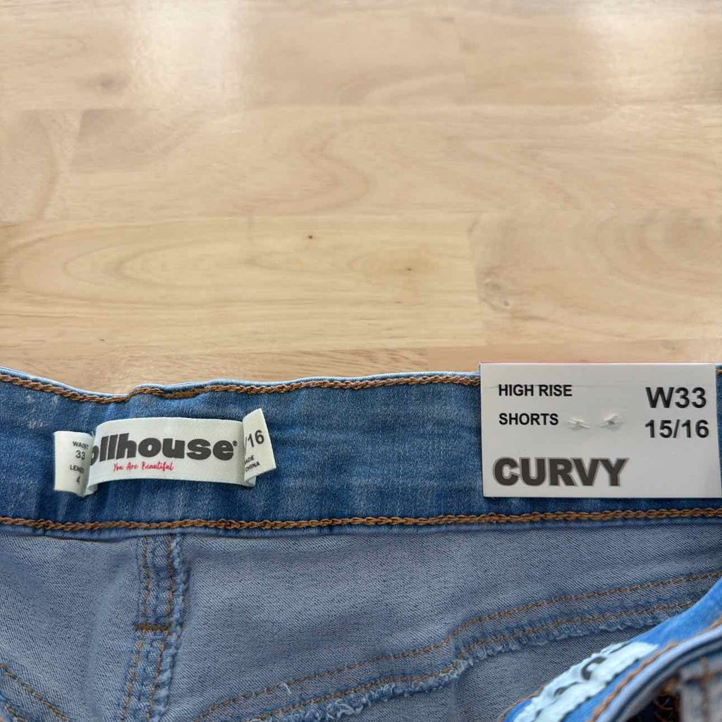 dollhouse Women Size 33 Blue New Shorts
