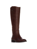 INC Size 6  Rust Leather Boots Inc Womens Brown Goring Fawne