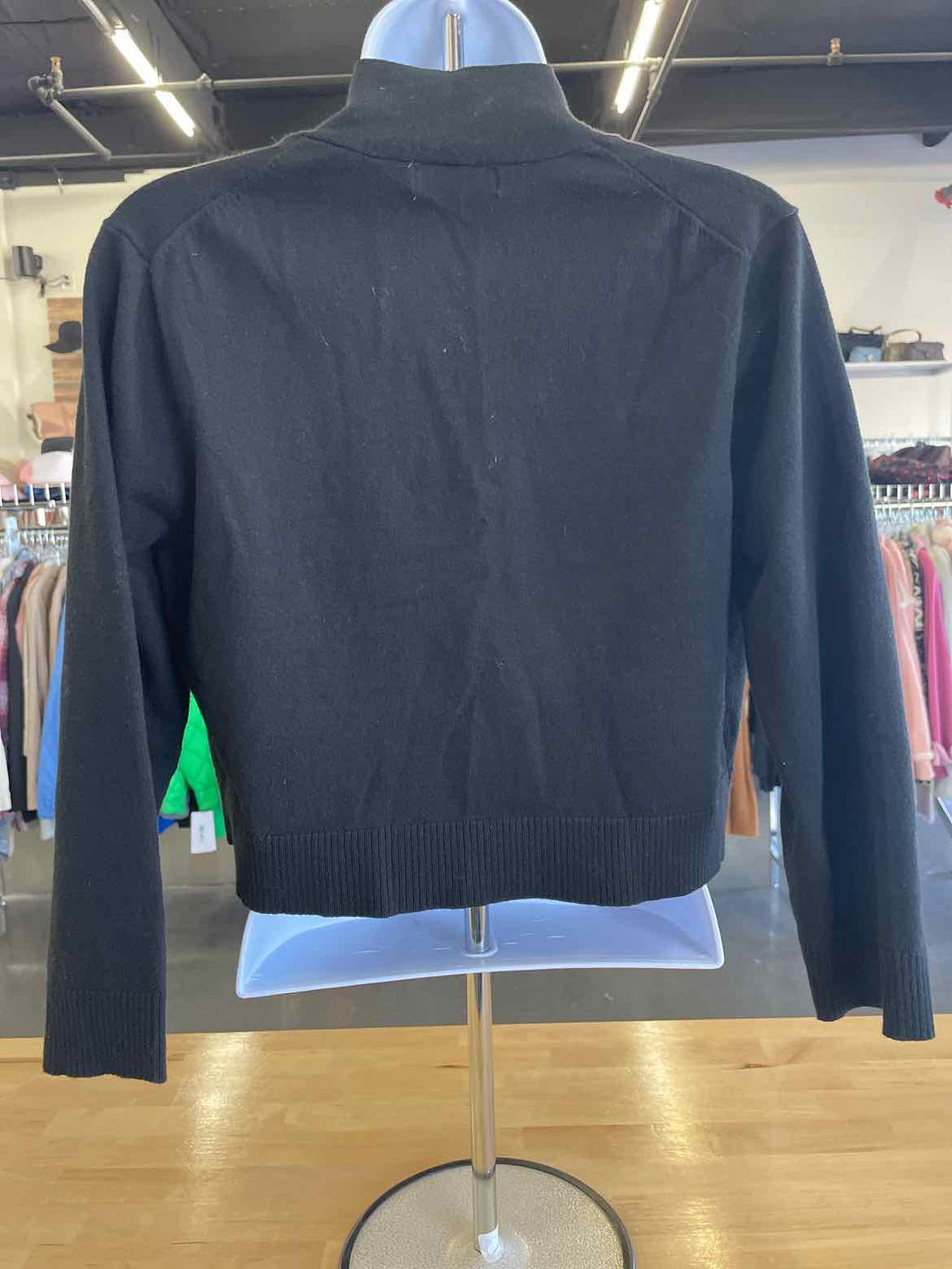 Calvin Klein Size M Black Cardigan