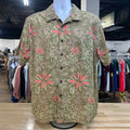 Cremieux Size XL Green Preloved MENS Button Down Shirt