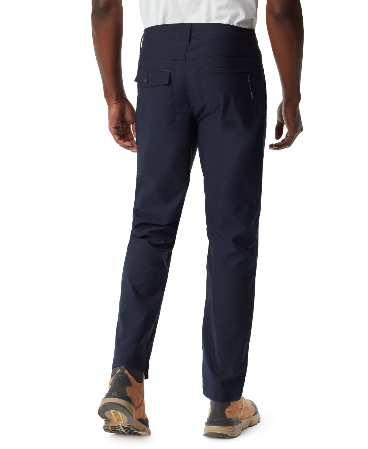 Bass Outdoor Men's Slim-Straight Fit Traveler Pants
