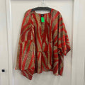rafaella Size L Red Polyester Preloved Coverup
