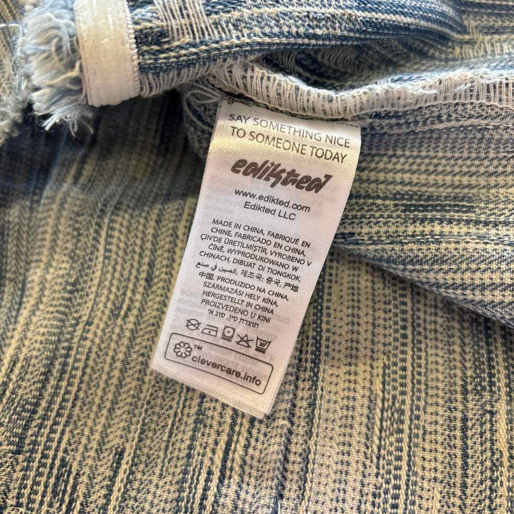 Edikted Size S Blue Preloved Tube