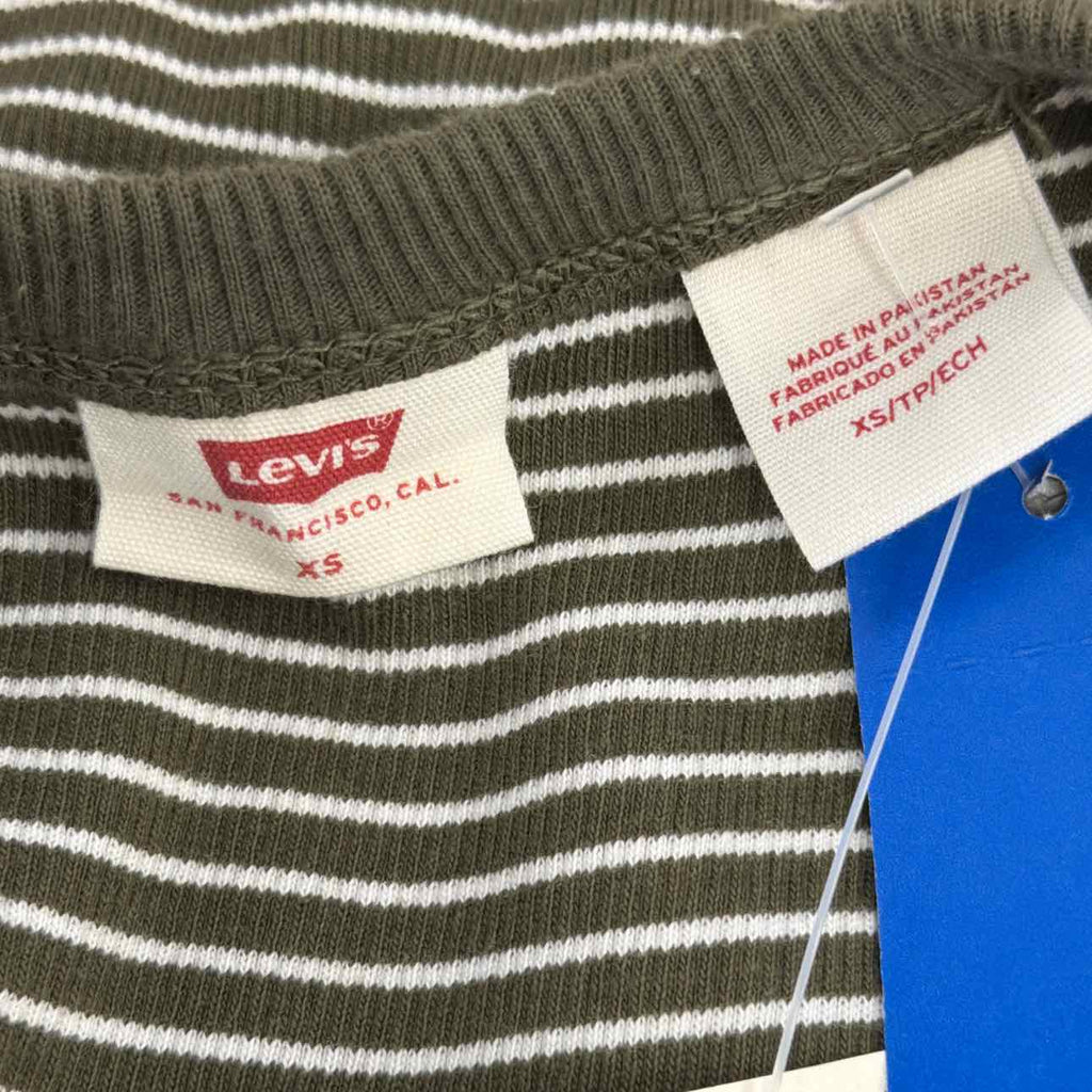 Levi's Size XS green white New Tank