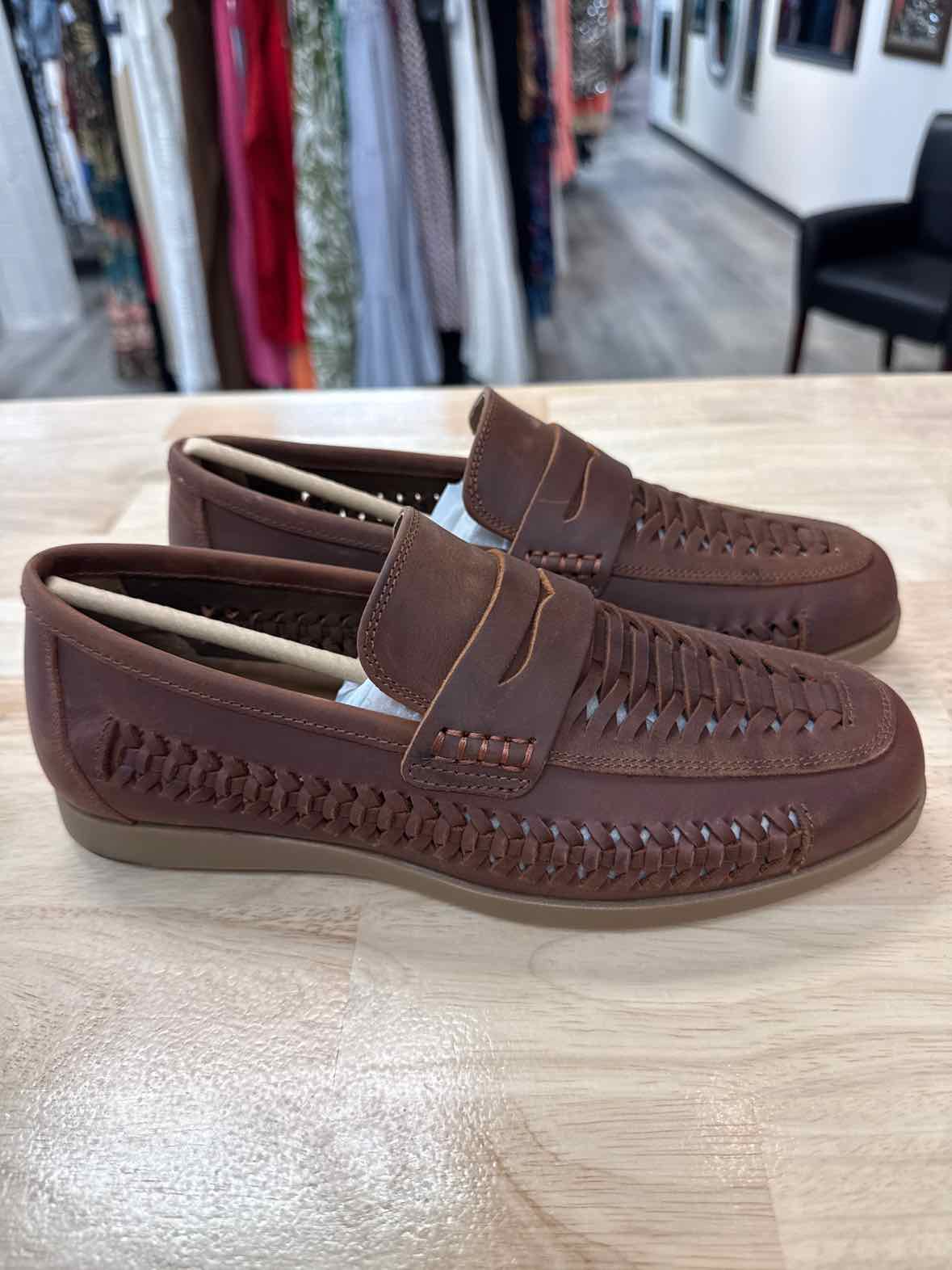 Rodd & Gunn Size 40 Gisborne Huarache Slip on - Coffee