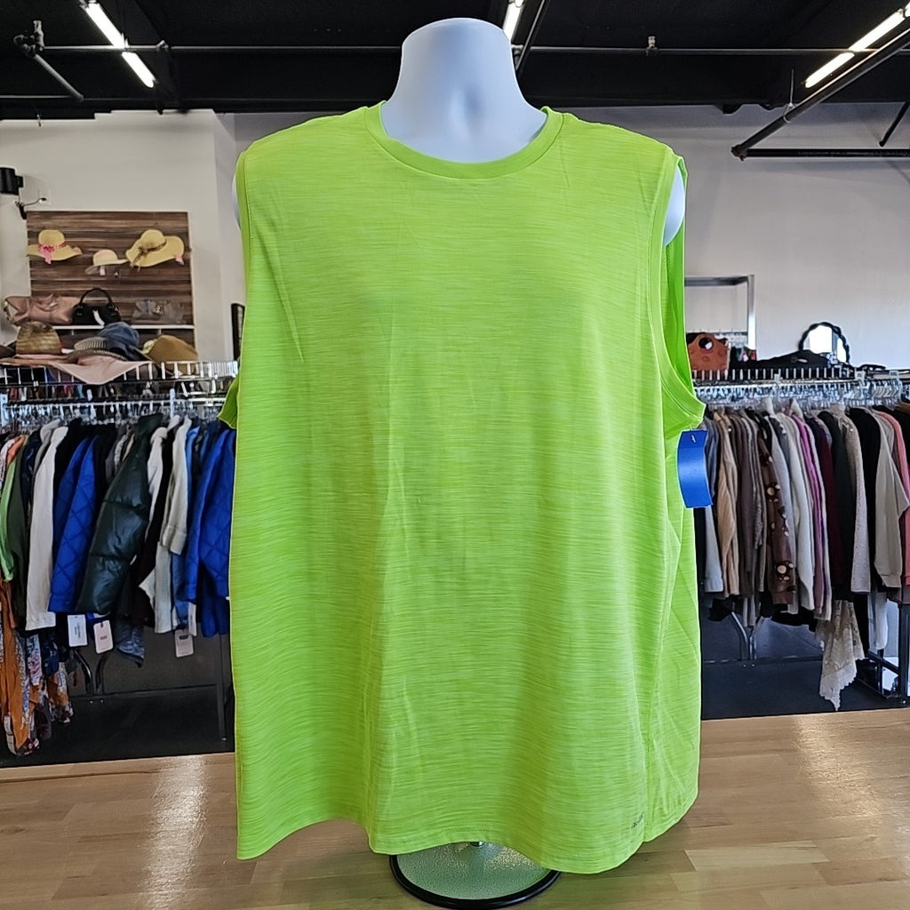 Tek gear Size XXL Green MENS Athletic Tank