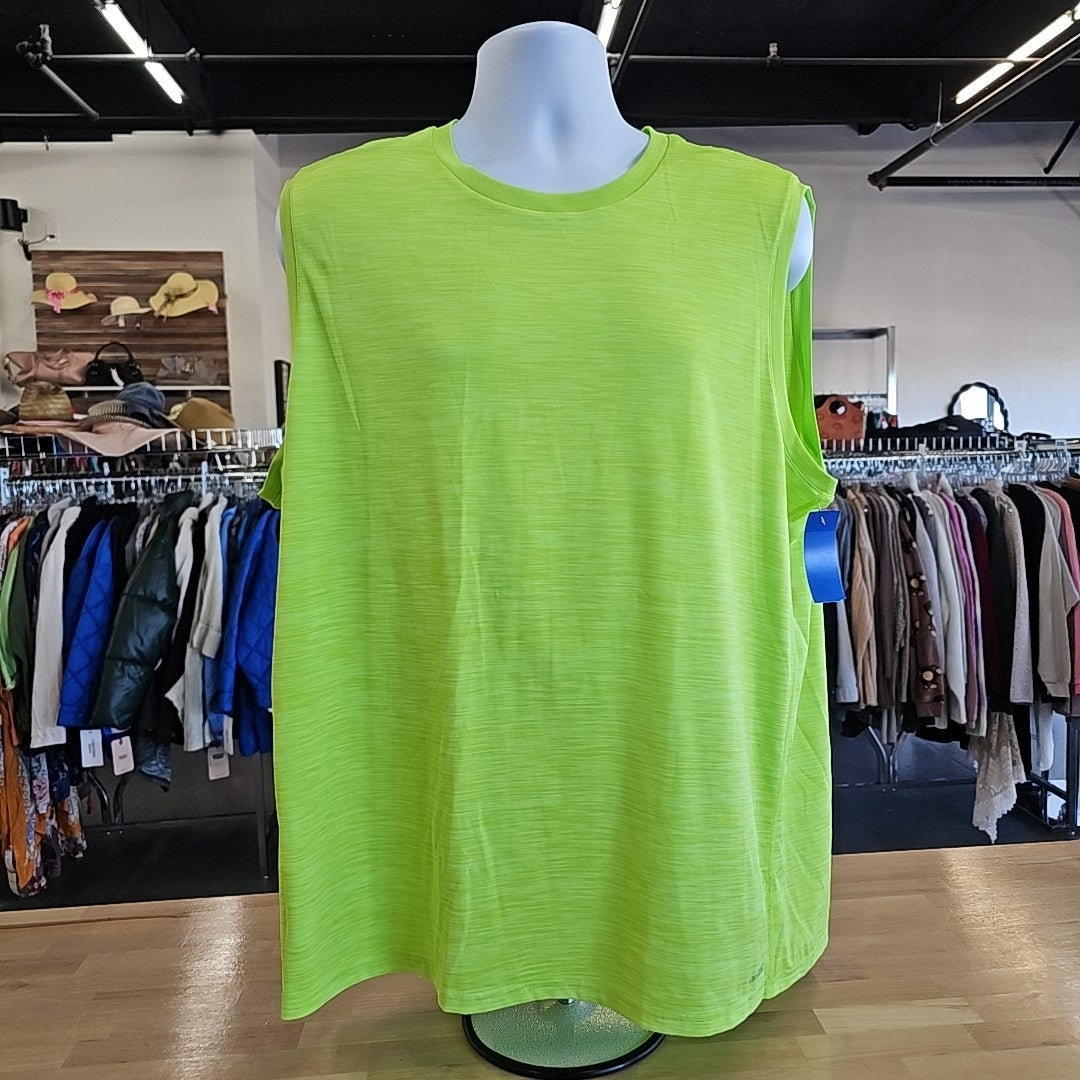 Tek gear Size XXL Green MENS Athletic Tank