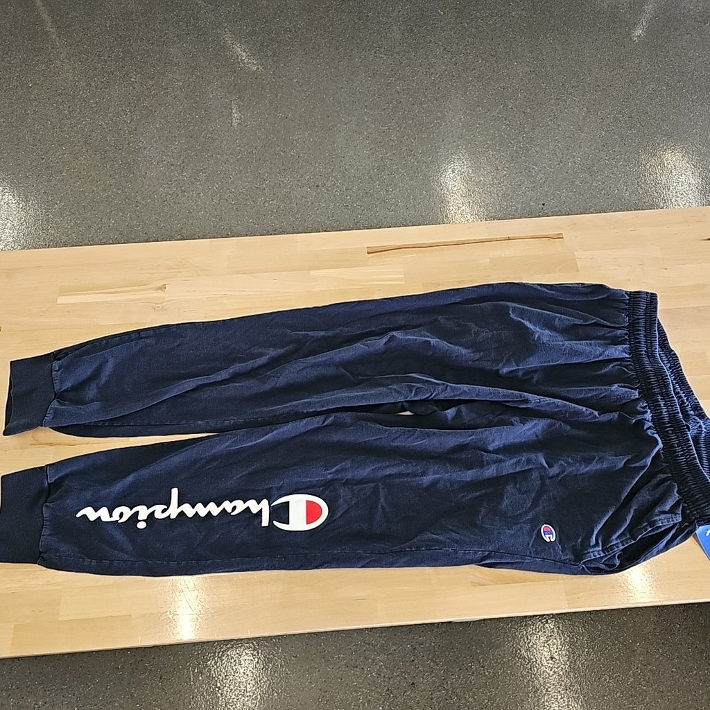 Champion Size L Navy MENS Athletic Pants