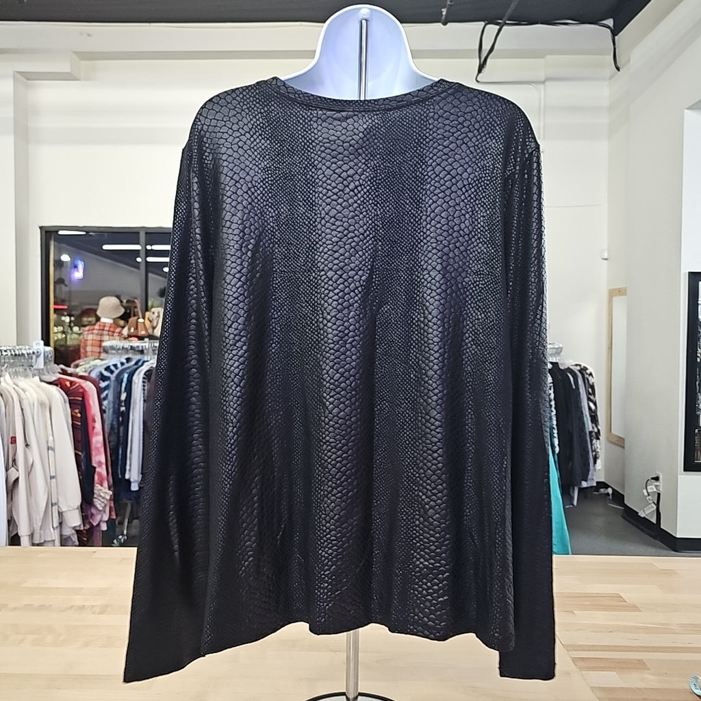 INC Size XXL Black Longsleeve