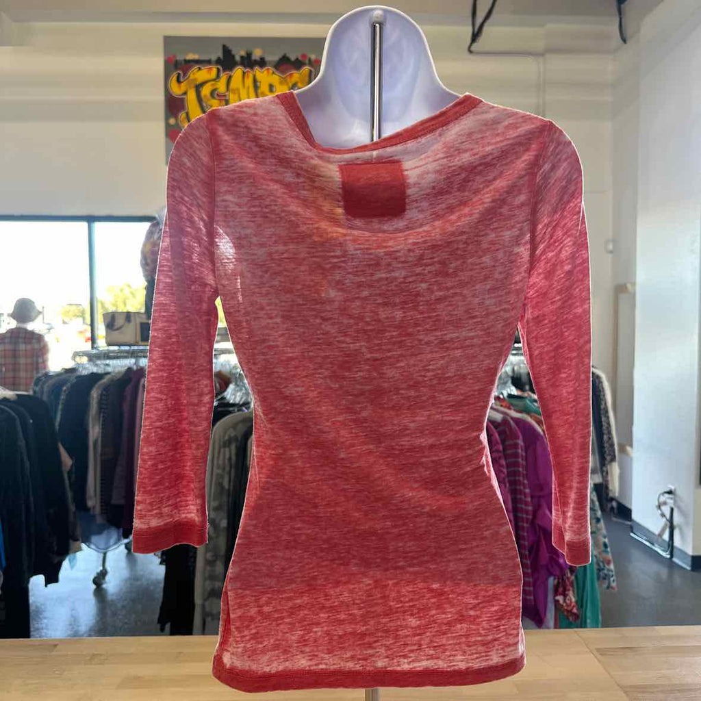 Guess Size XS Pink Long Sleeve