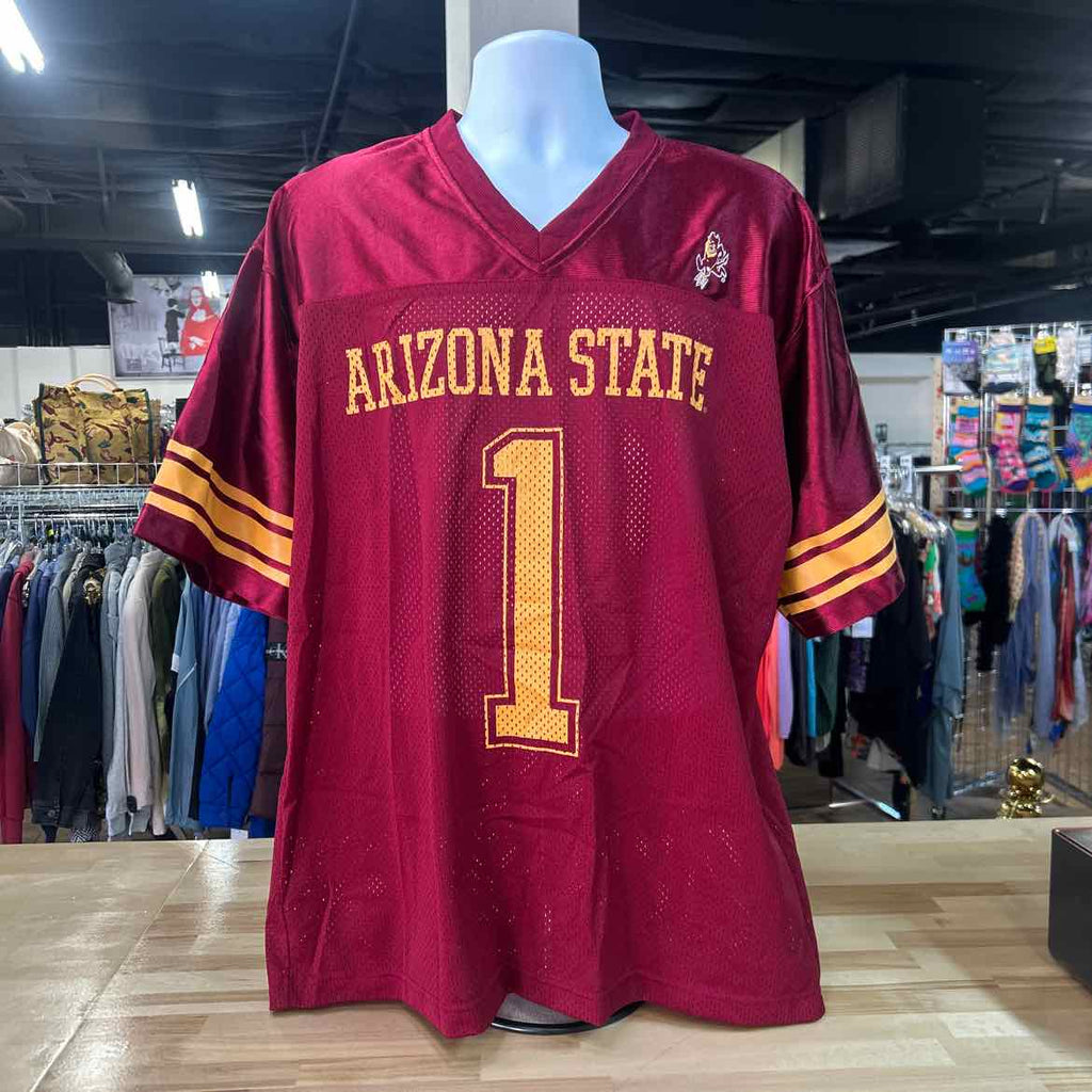 ASU Size L Maroon MENS Jersey