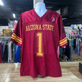 ASU Size L Maroon MENS Jersey