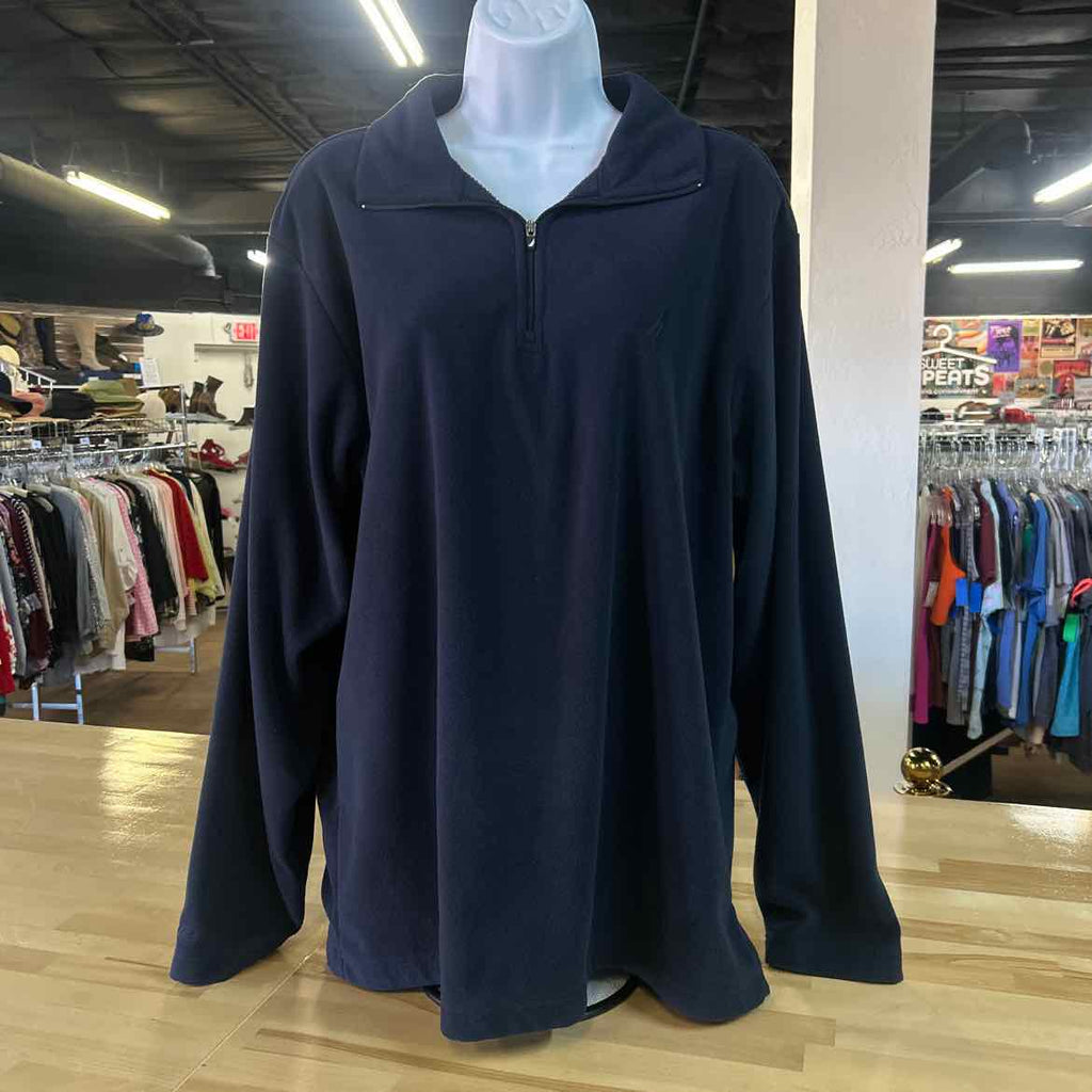 Nautica Size M Blue Sweater