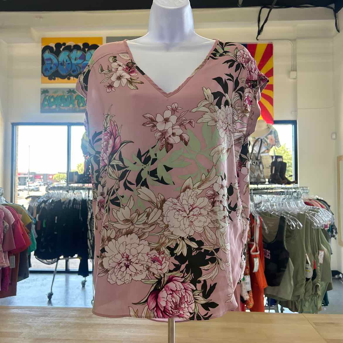 7th avenue Size M Pink Preloved Sleeveless