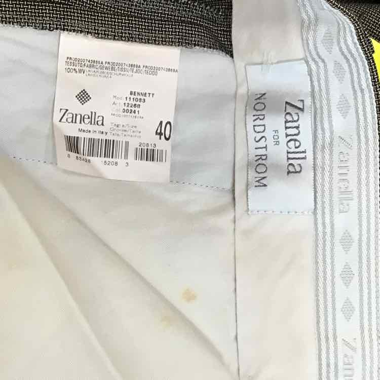 Zanella Size 40 Brown MENS Pants