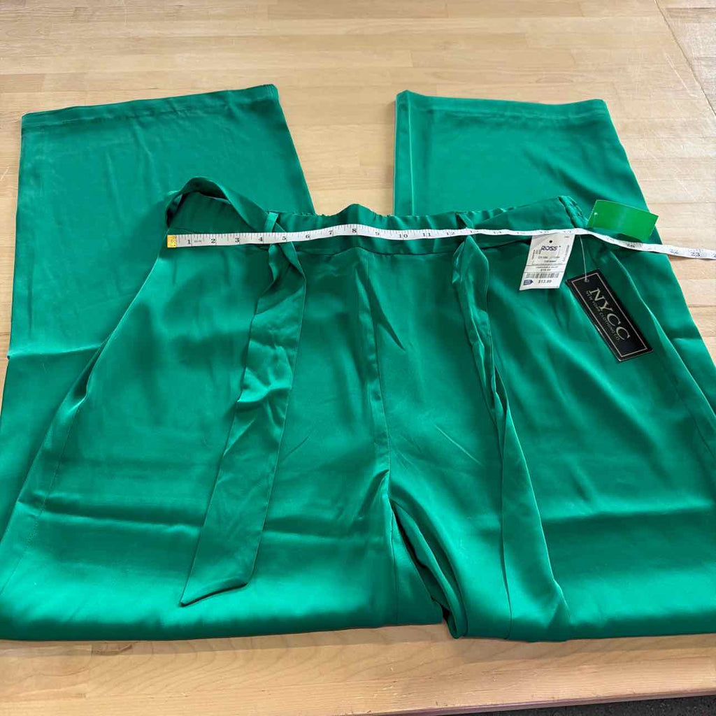 NYCC Size XL Green Satin Preloved Pants