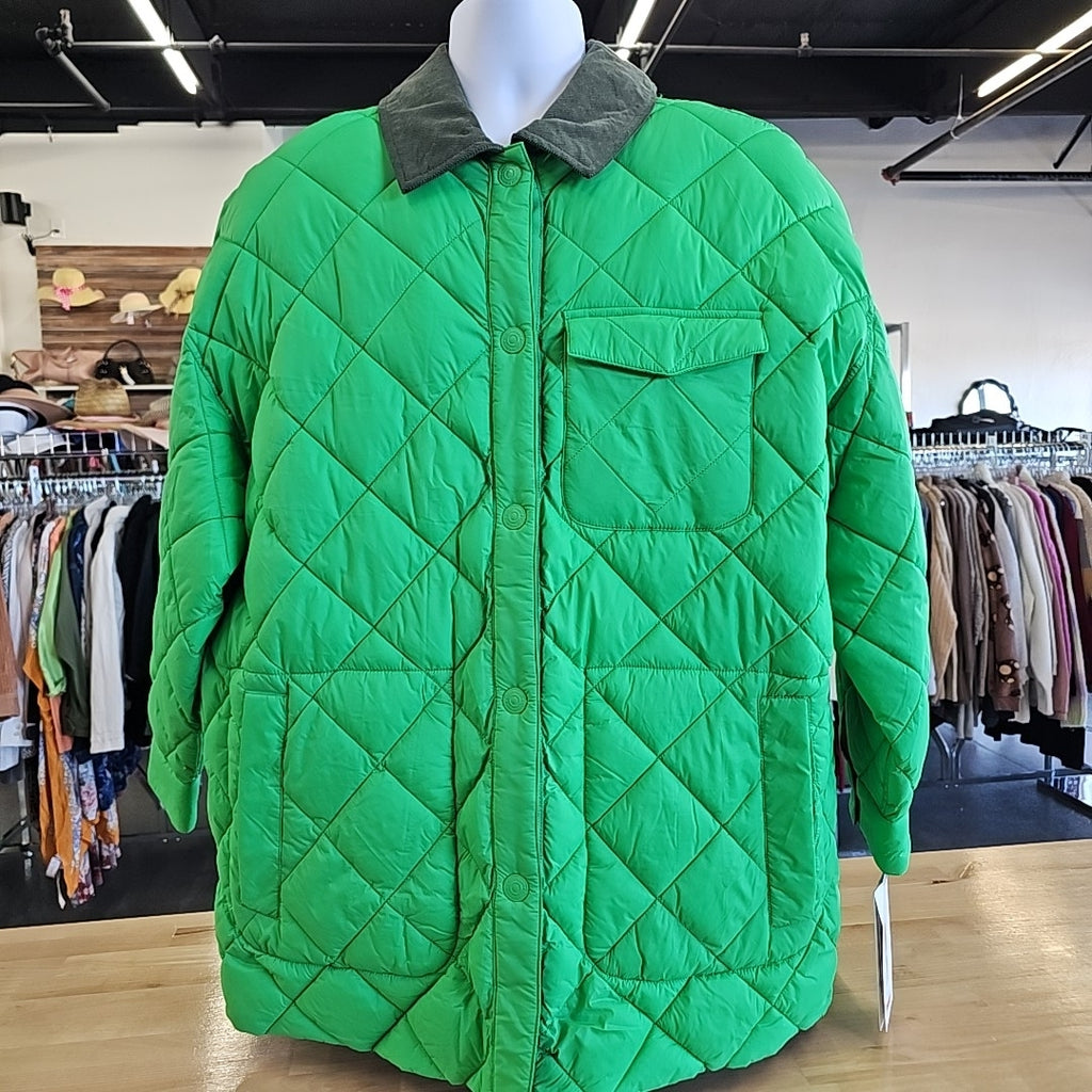 Calvin Klein Size L Green Jacket