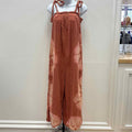 Anthropologie Size S White Orange Preloved Jumper