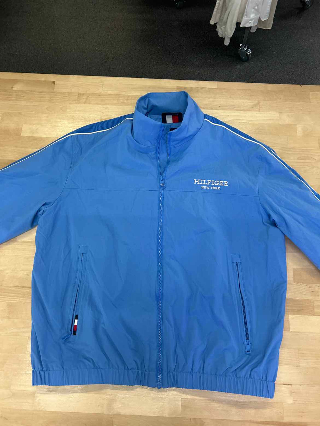 Tommy Hilfiger Men's Hilfiger Ny Stripe Track Jacket - Blue Spell