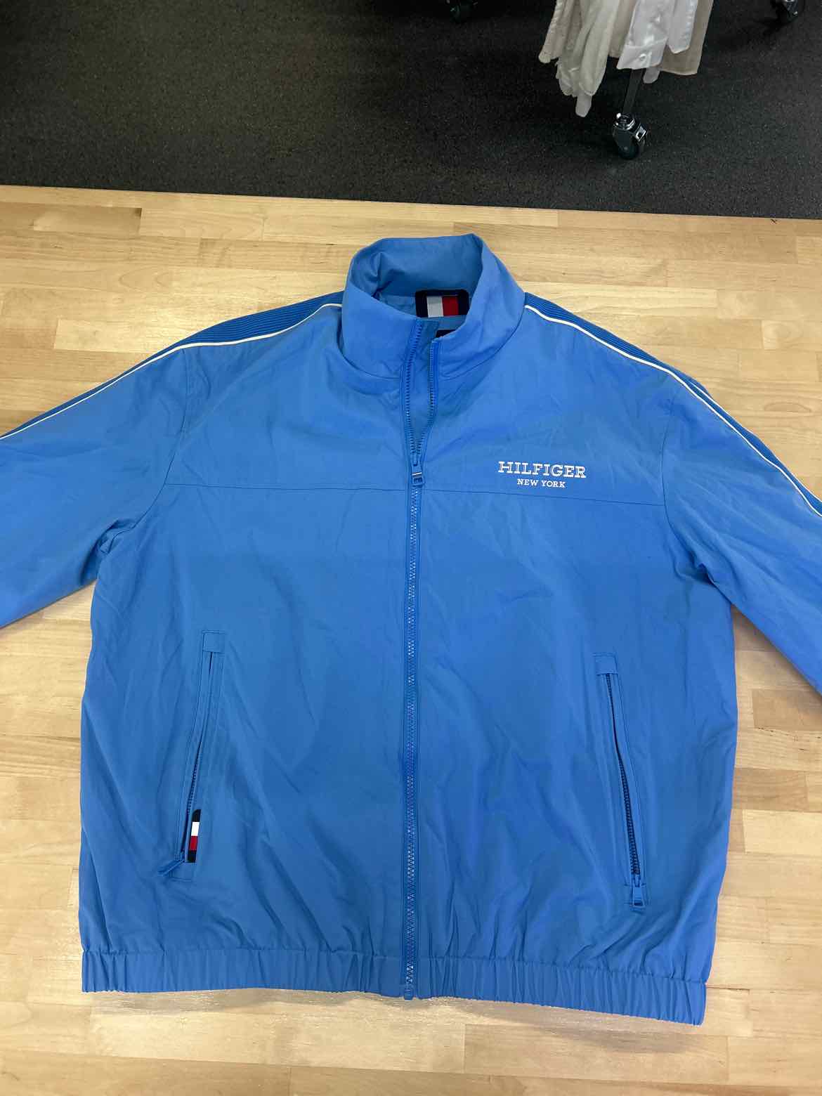 Tommy Hilfiger Men's Hilfiger Ny Stripe Track Jacket - Blue Spell