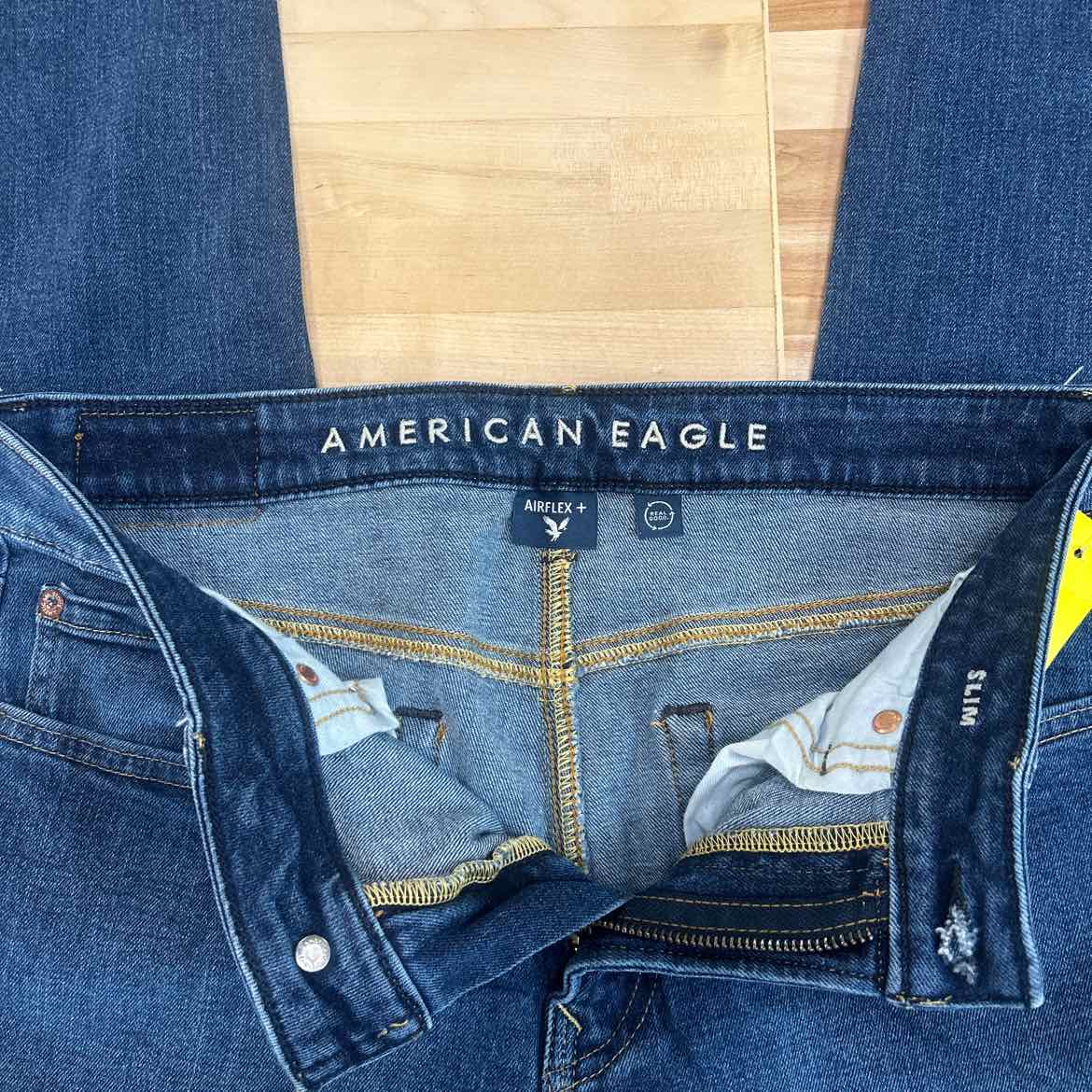 American Eagle Size 30x34 Blue MENS Jeans
