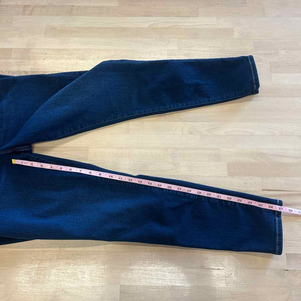 Torrid Size 14 Blue Bombshell Skinny Used Jeans