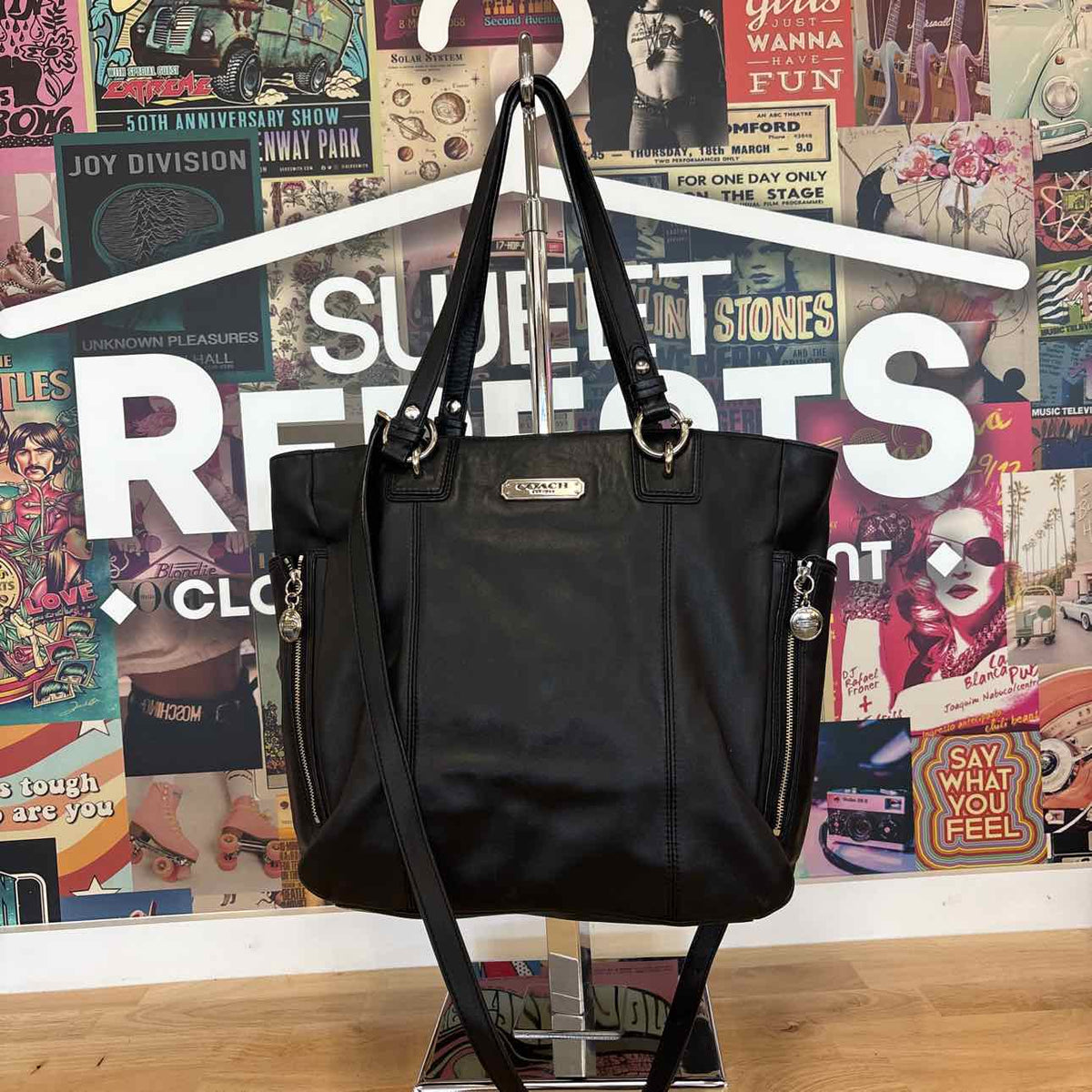 Coach Black Handbag