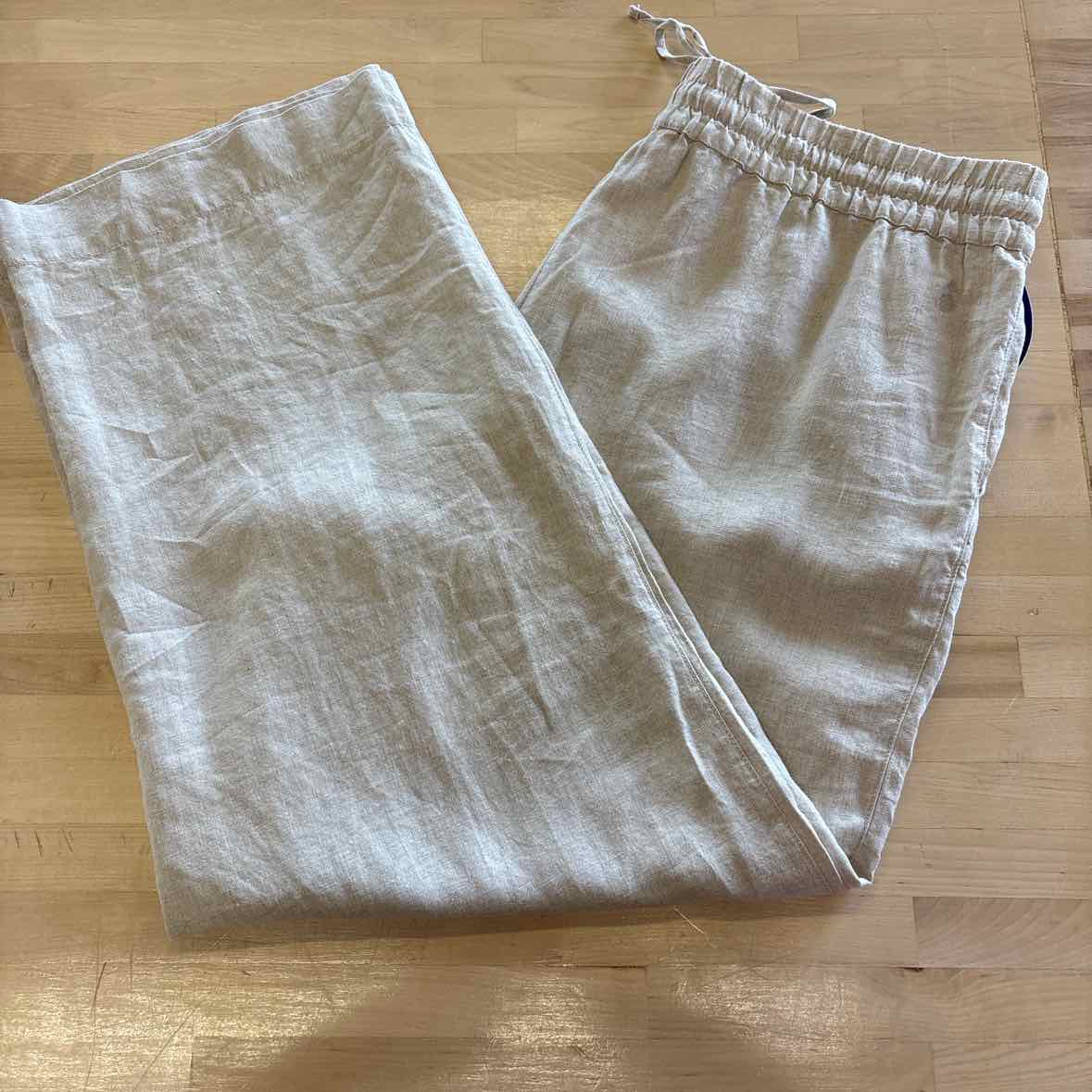 Tommy Bahama Size XL Beige Linen Preloved Pants