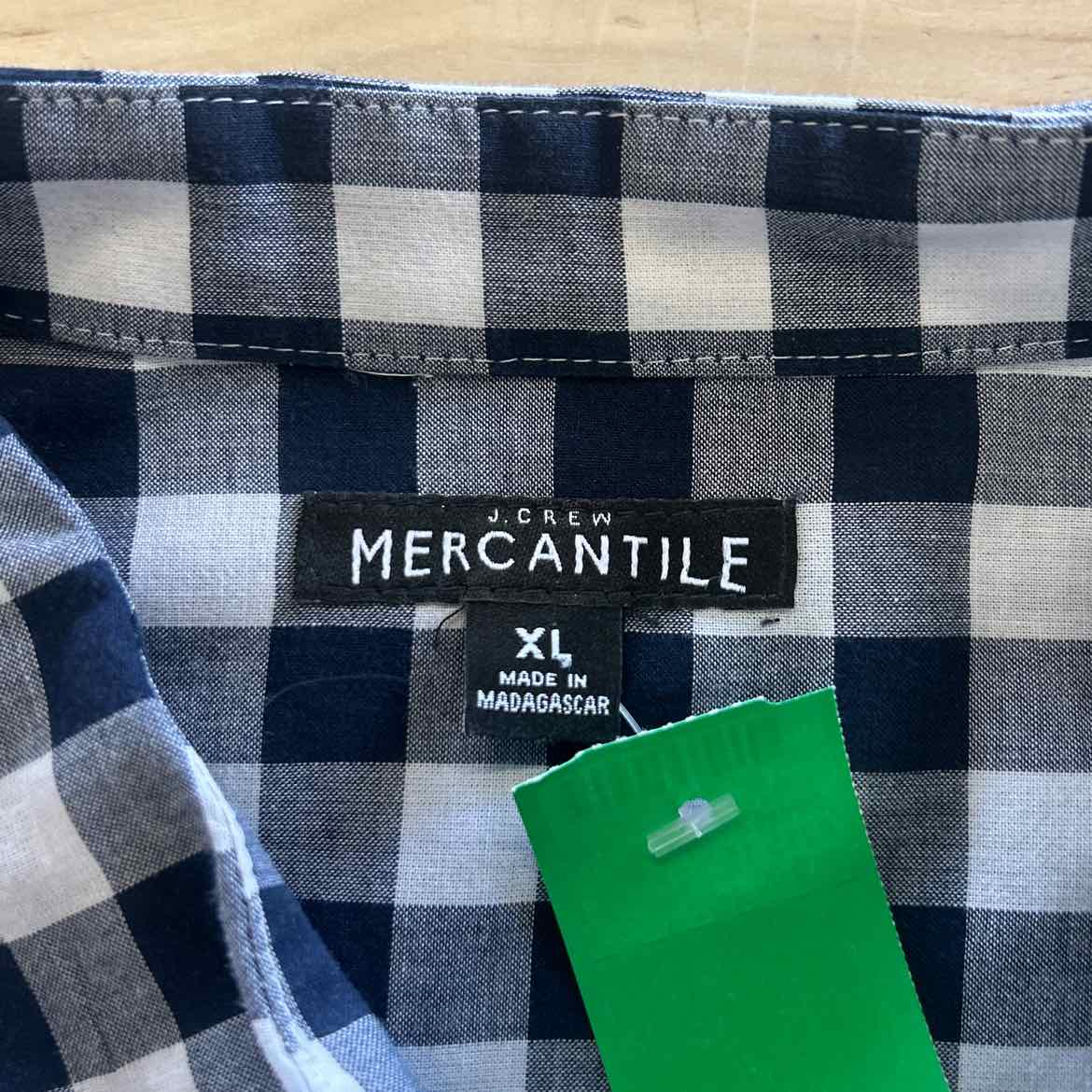 J Crew Size XL Blue Preloved Button Down LS
