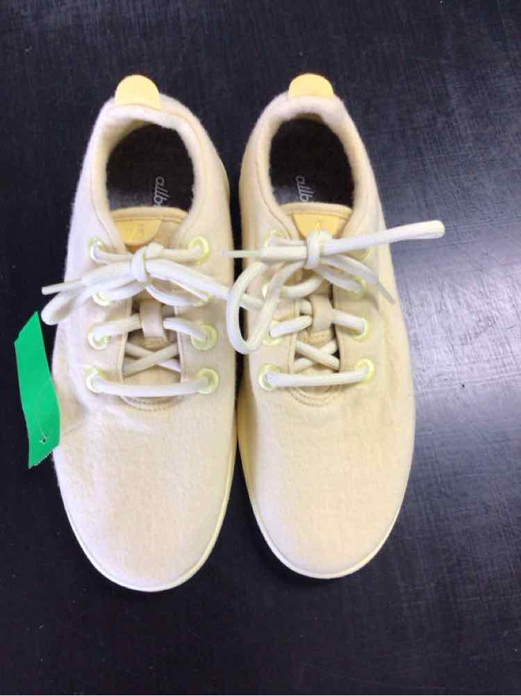 Allbirds Shoe Size 8 Yellow Sneakers