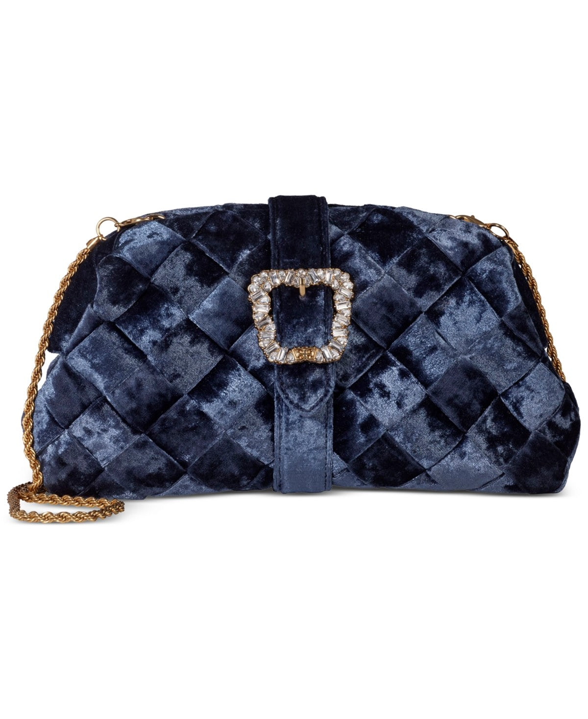 Sam Edelman Brit Frame Clutch - Jewel Blue NWT