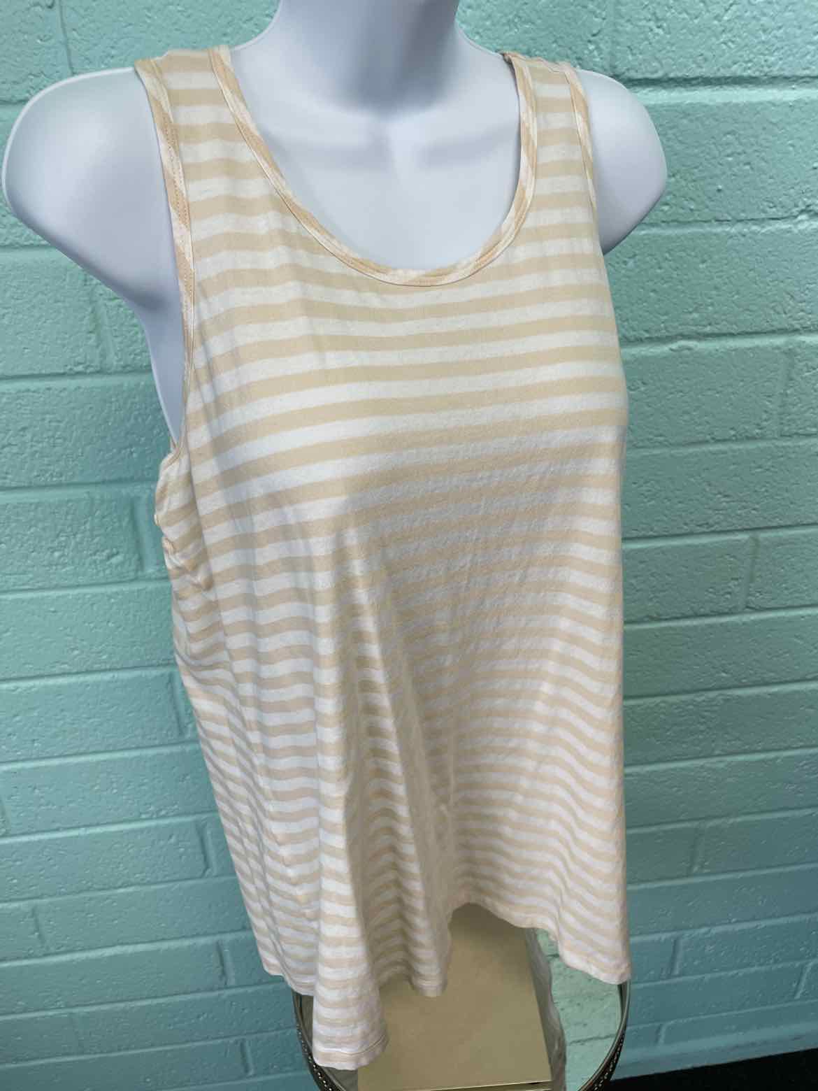 Cabi Size L Beige Tank