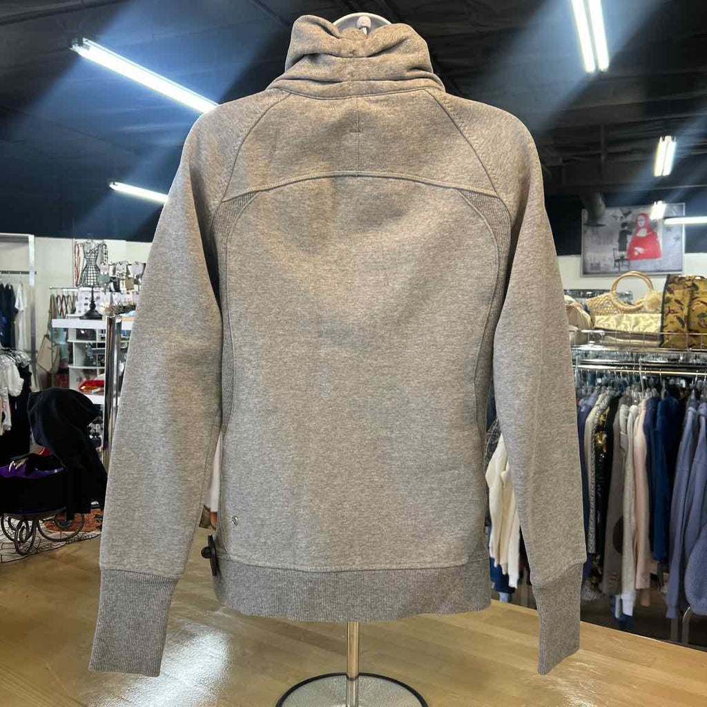 LuluLemon Size 6 Gray Preloved Athletic Jacket