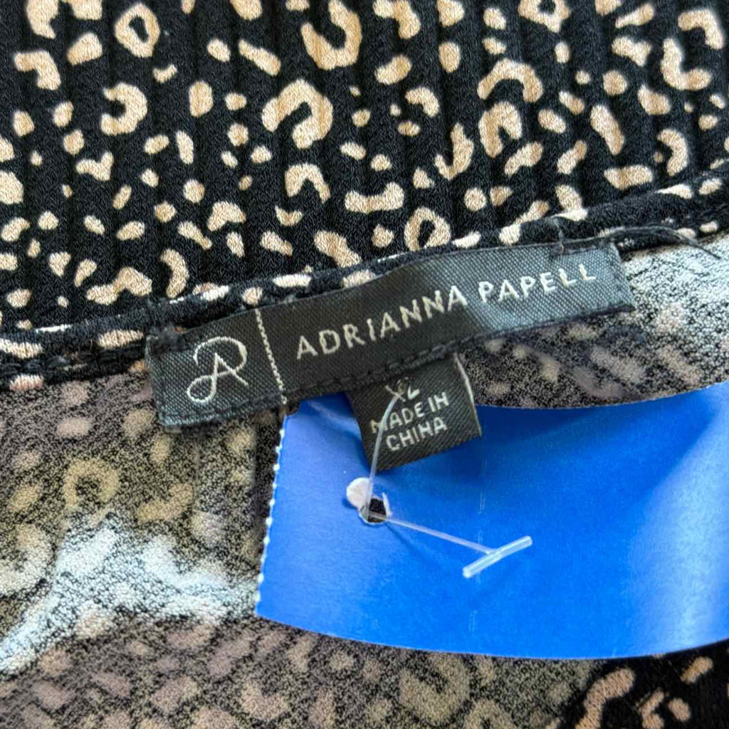 Adrianna Papell Size XL Black Preloved Sleeveless