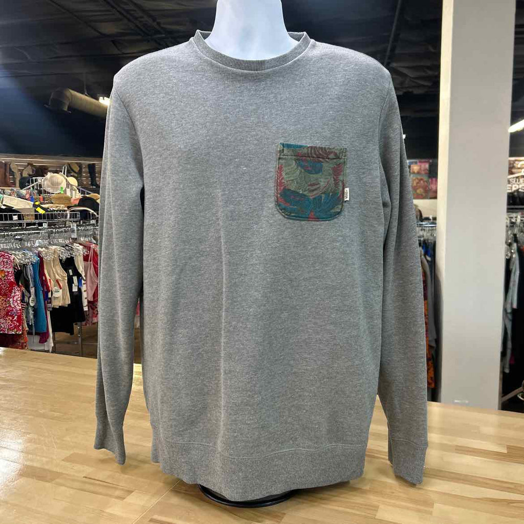 Vans Size M Gray Preloved MENS Sweater