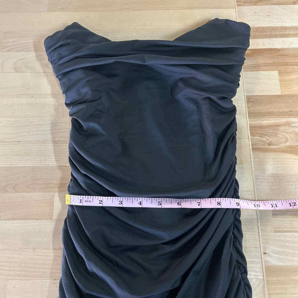 Oh Polly Size 2 Black Preloved Dress