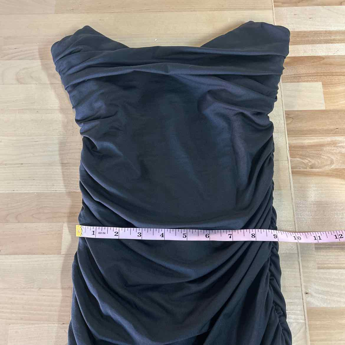 Oh Polly Size 2 Black Preloved Dress