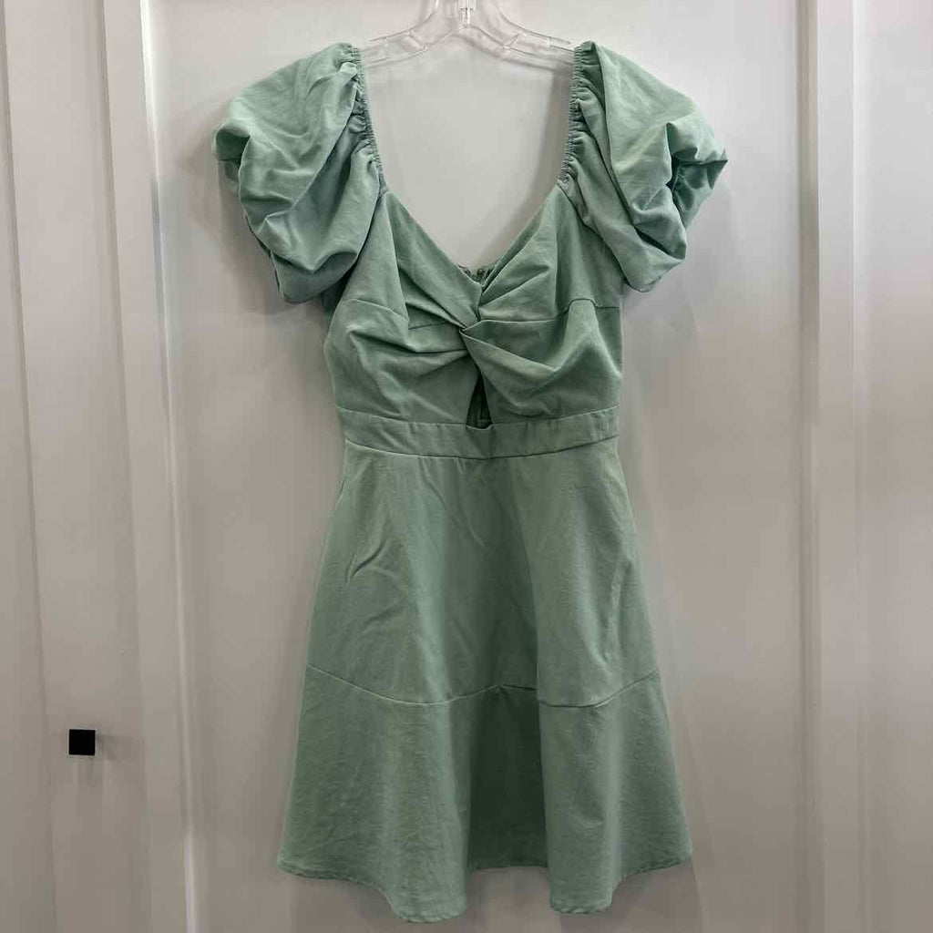 Altar'd State Size M Green Preloved Dress