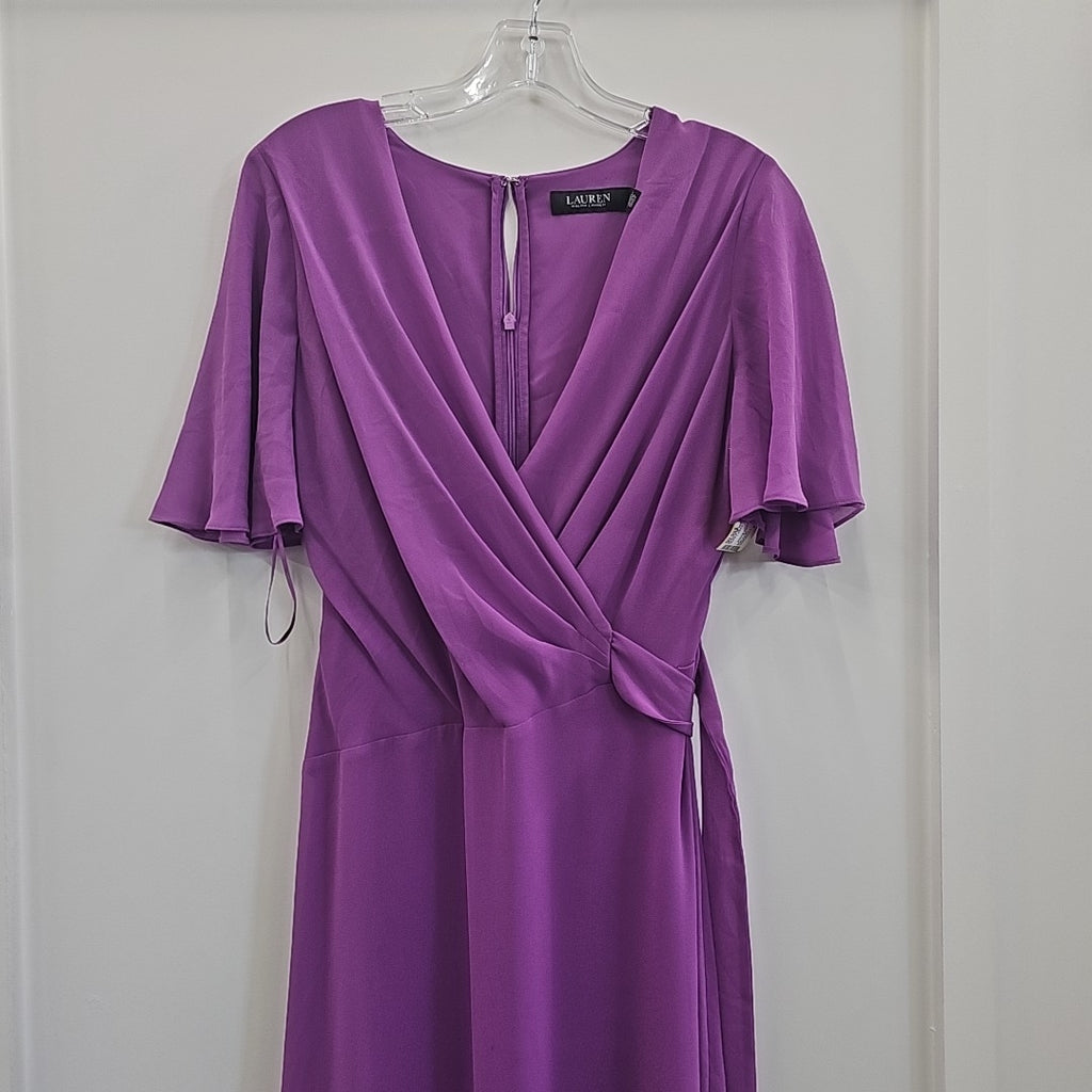 Ralph Lauren Size 6 Purple Dress