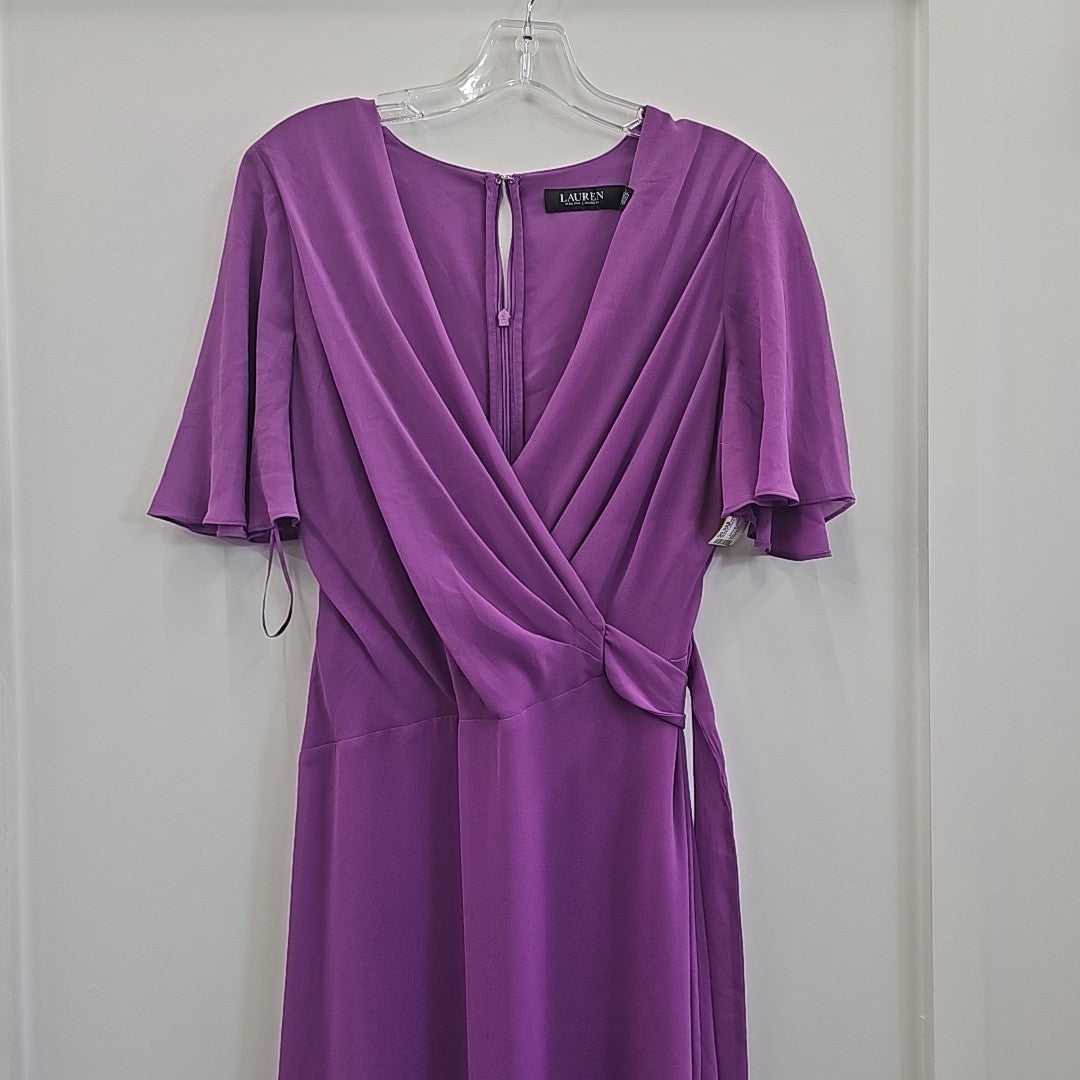 Ralph Lauren Size 6 Purple Dress