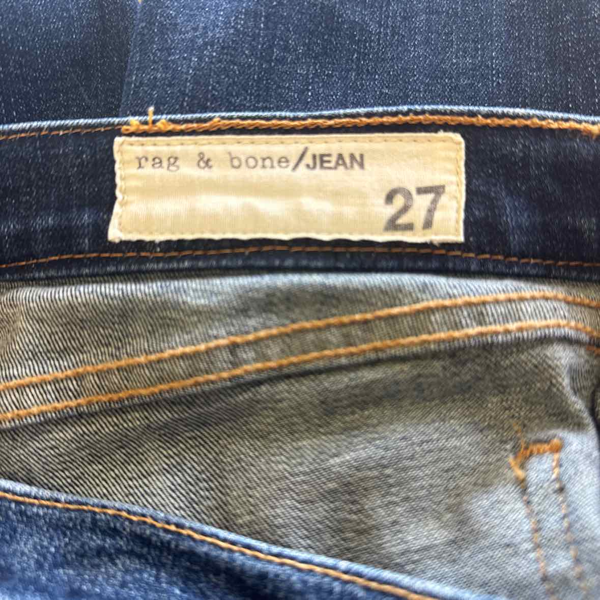 Rag & Bone Size 27 Blue Skinny Jeans