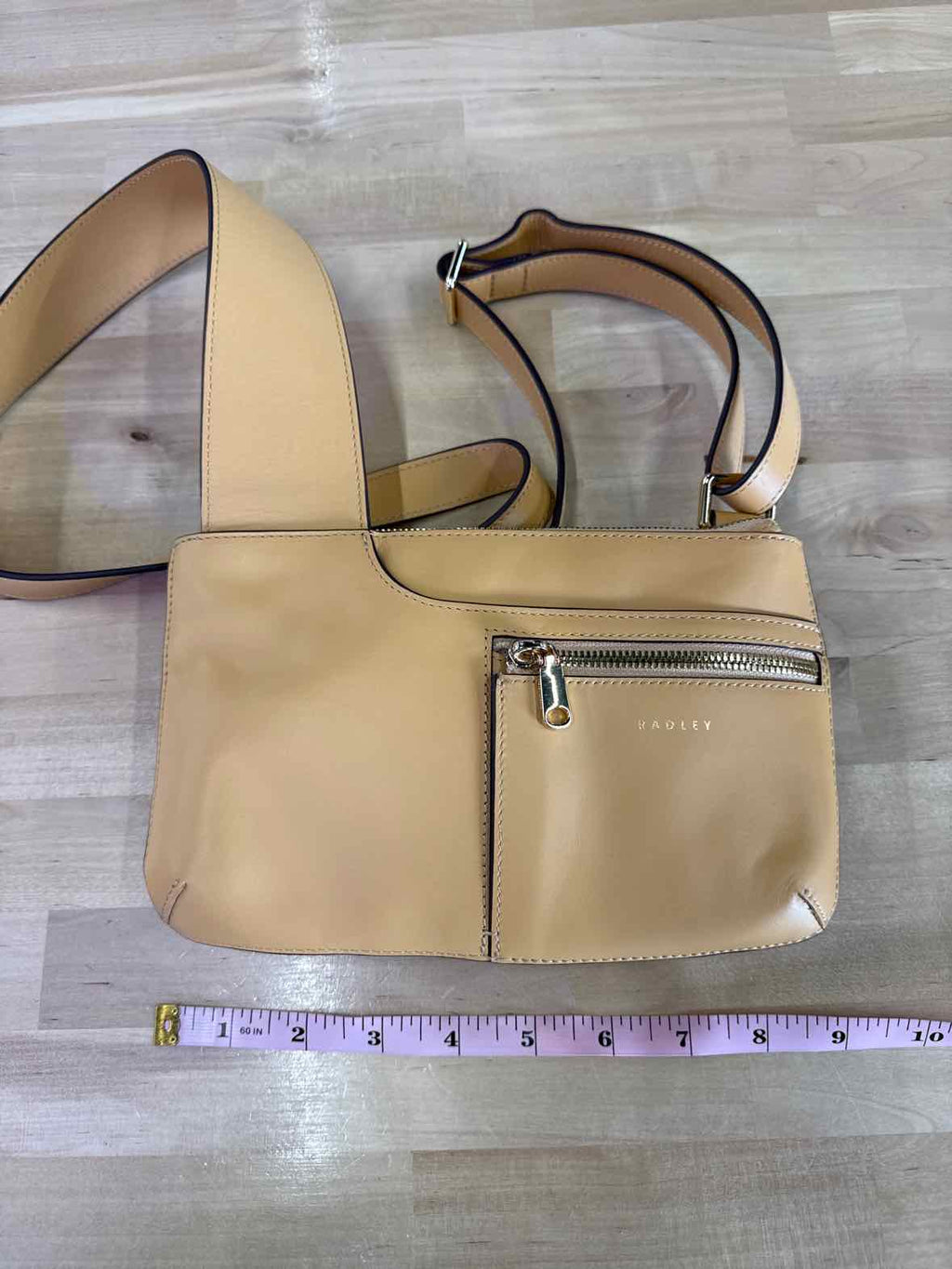 Radley London Pockets Icon Leather Crossbody - Butterscotch NWOT