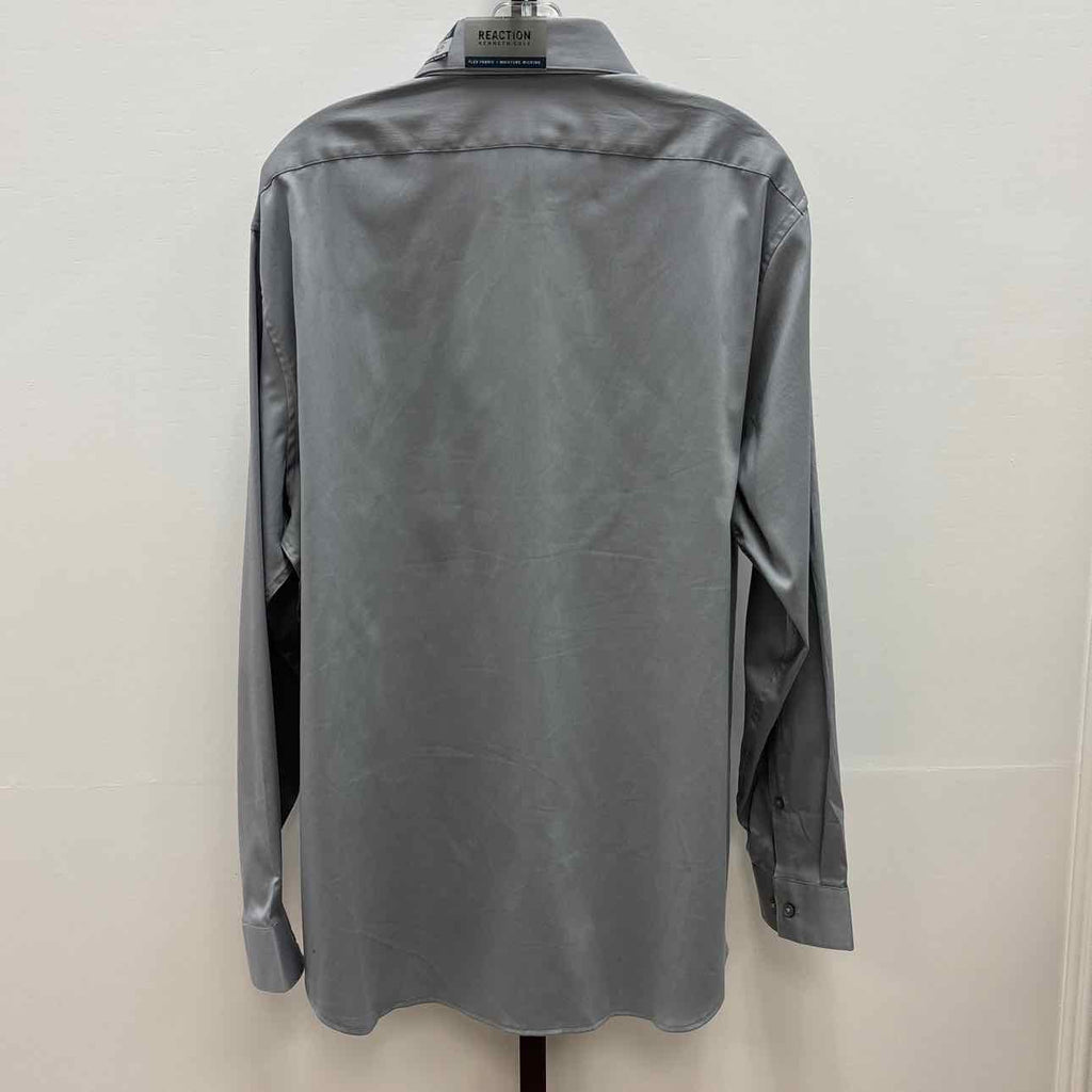 Kenneth Cole Size XL Men's Slim Fit Stretch Dress Shirt