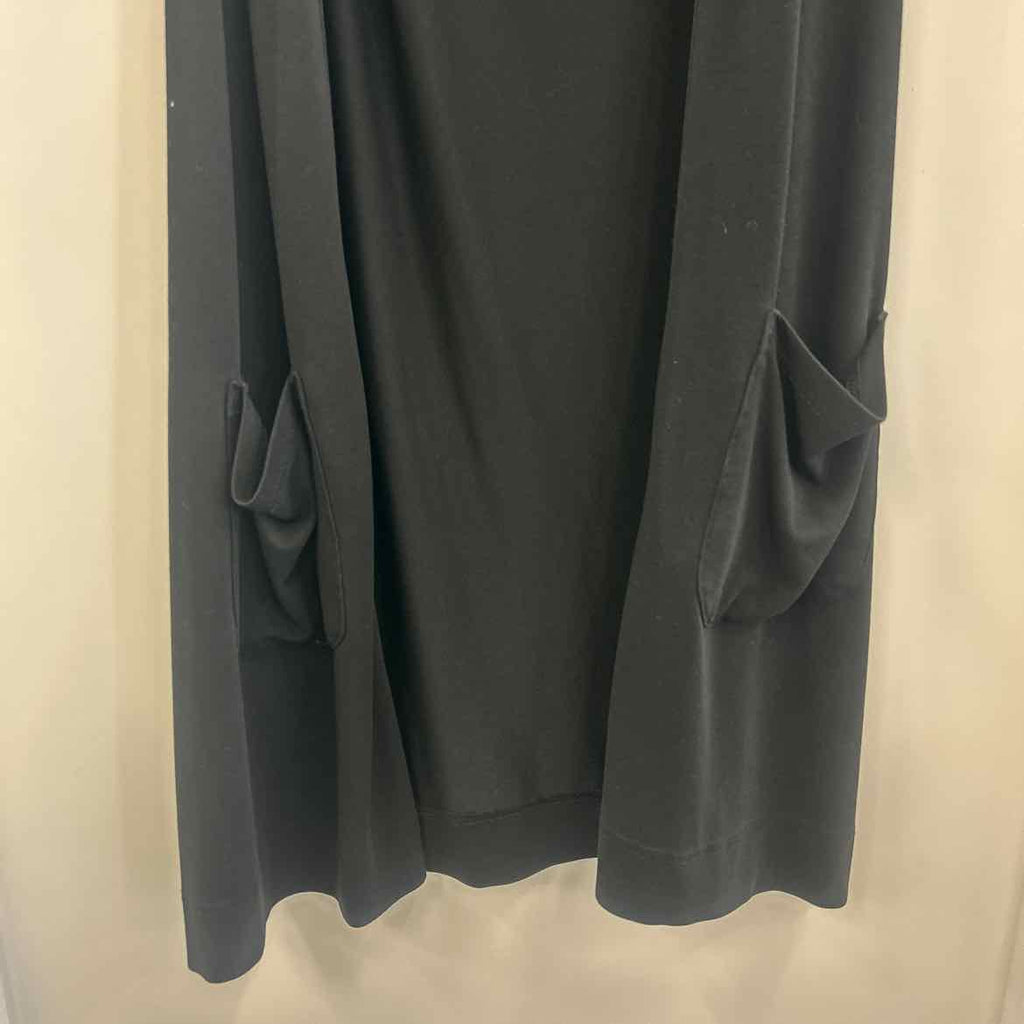 Tickeled Teal Size XL Black Preloved Duster