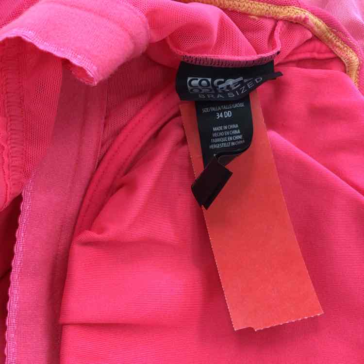 coco reef Size 34DD Neon Orange Swimsuit