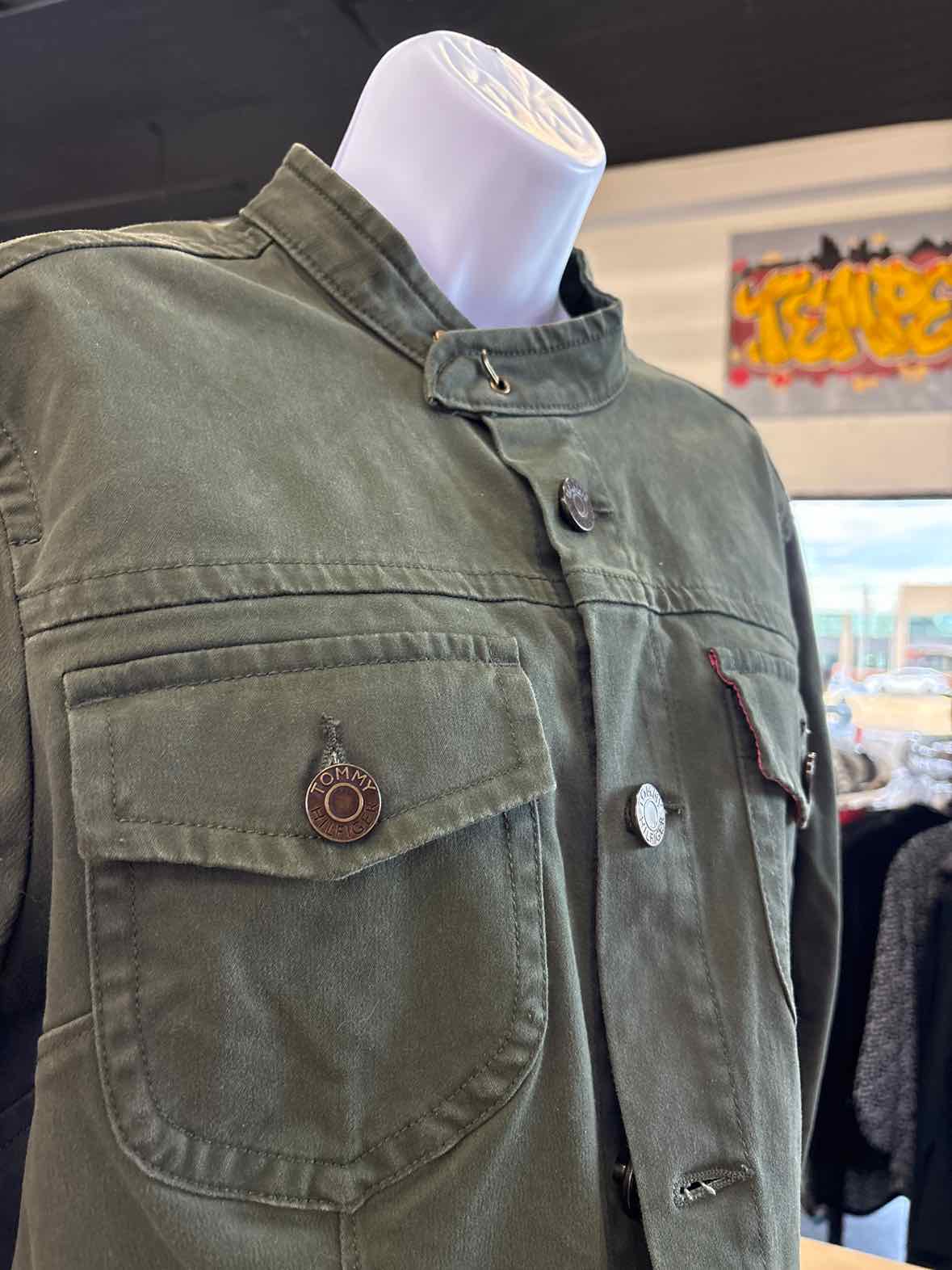 Tommy Hilfiger Size 16 Green Jacket