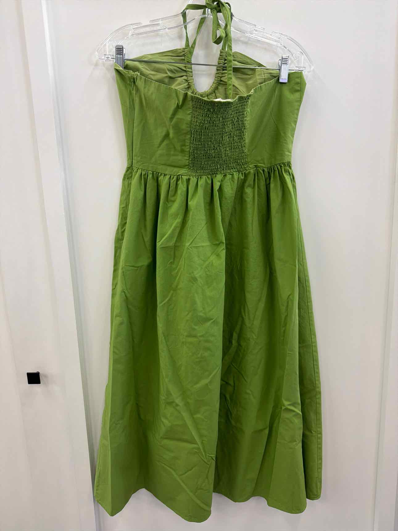 Oak + Fort Size S Green Dress