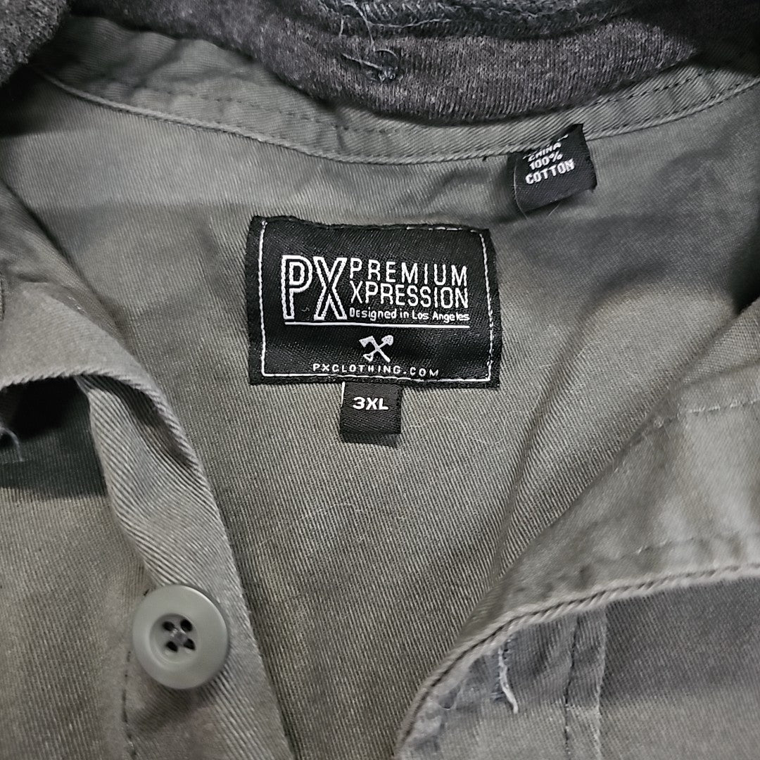 Premium Xpression Size 3XLT Gray Jacket