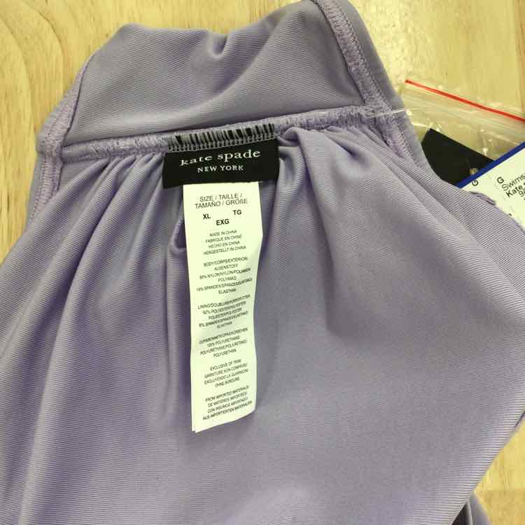 Kate Spade Size XL Rosette Bandeau Bra Bikini Top
