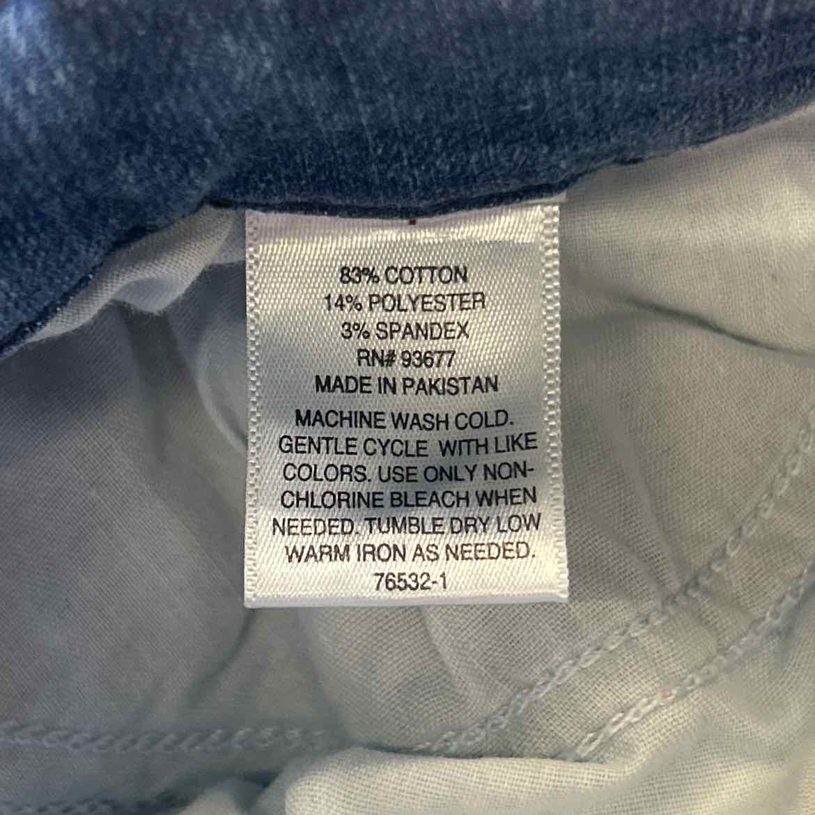 Arizona Jean Size 7 Blue Denim Preloved Jeans
